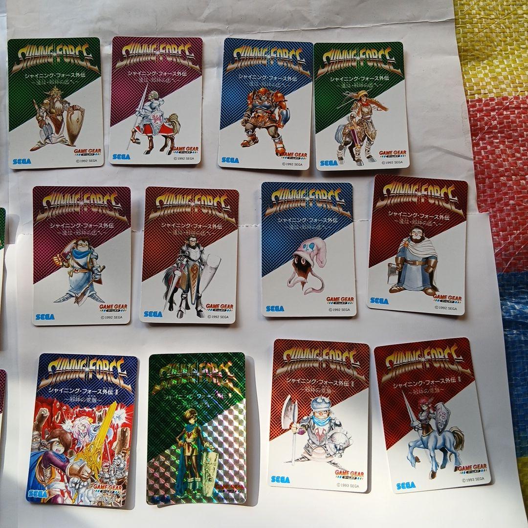 シャイニングフォース外伝Shining Force トレーディングカード 37枚