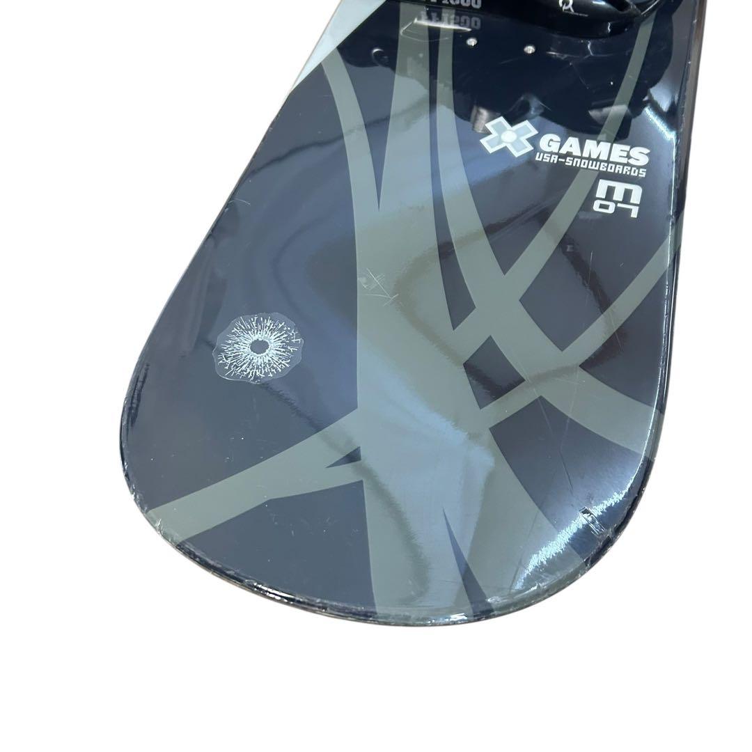 ③スノーボード2点セット　X-GAMES　FIFTY FIFTYビンディング付