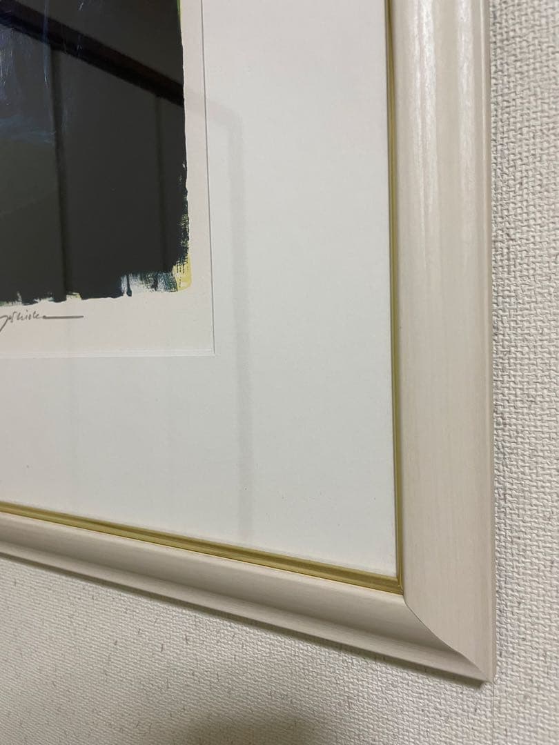 吉岡耕二『PARIS』　サロン・ドートンヌ正会員　版画(シルクスクリーン)