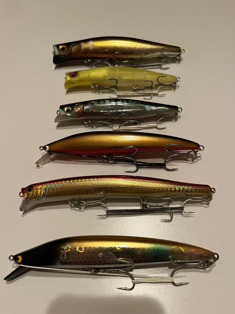まとめ売り ルアーセット　シーバスルアー12本セット メガバスブルーブルーなど