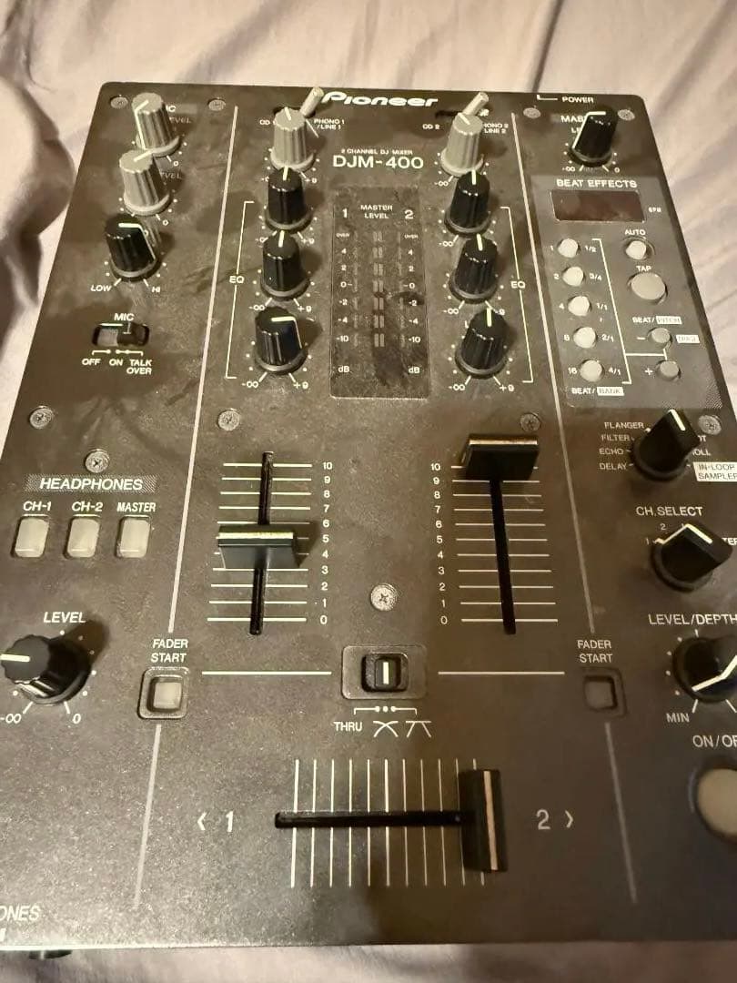 【動作確認済】Pioneer DJM-400 DJミキサー