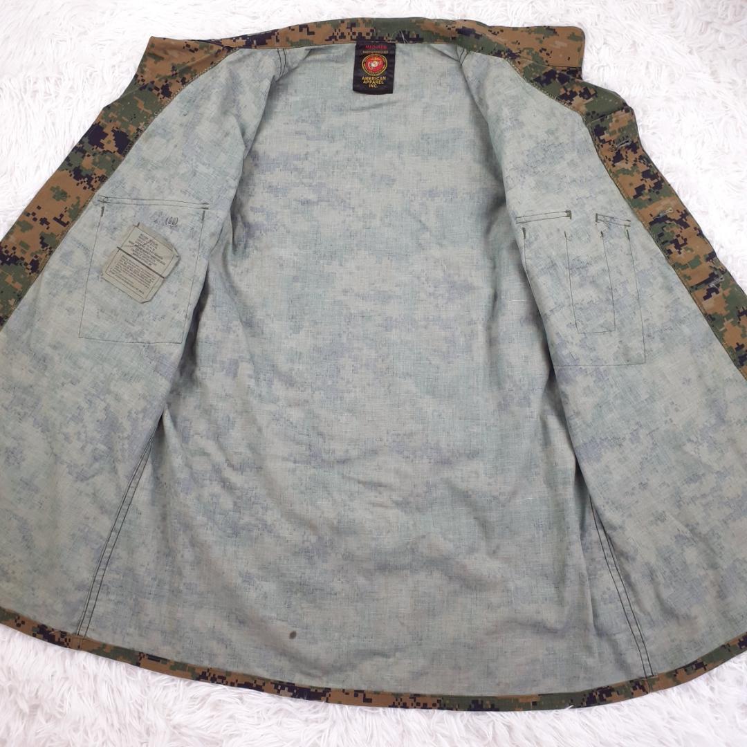 希少◎アメリカンアパレル ミリタリージャケット デジタルカモ 迷彩