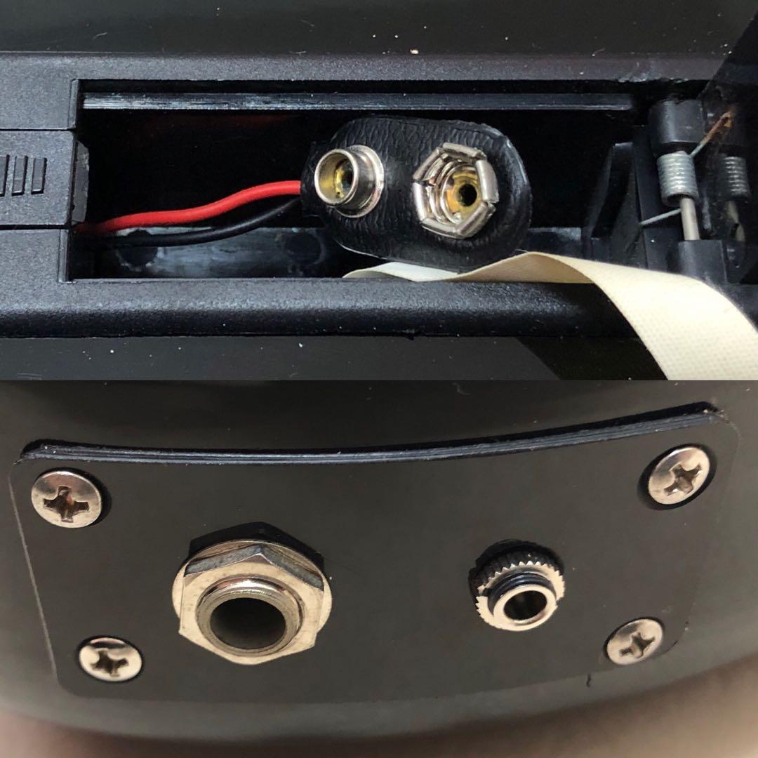 【超美品】ZO-3 ブラック アンプ内蔵ミニギター 専用ケース付 ぞーさん