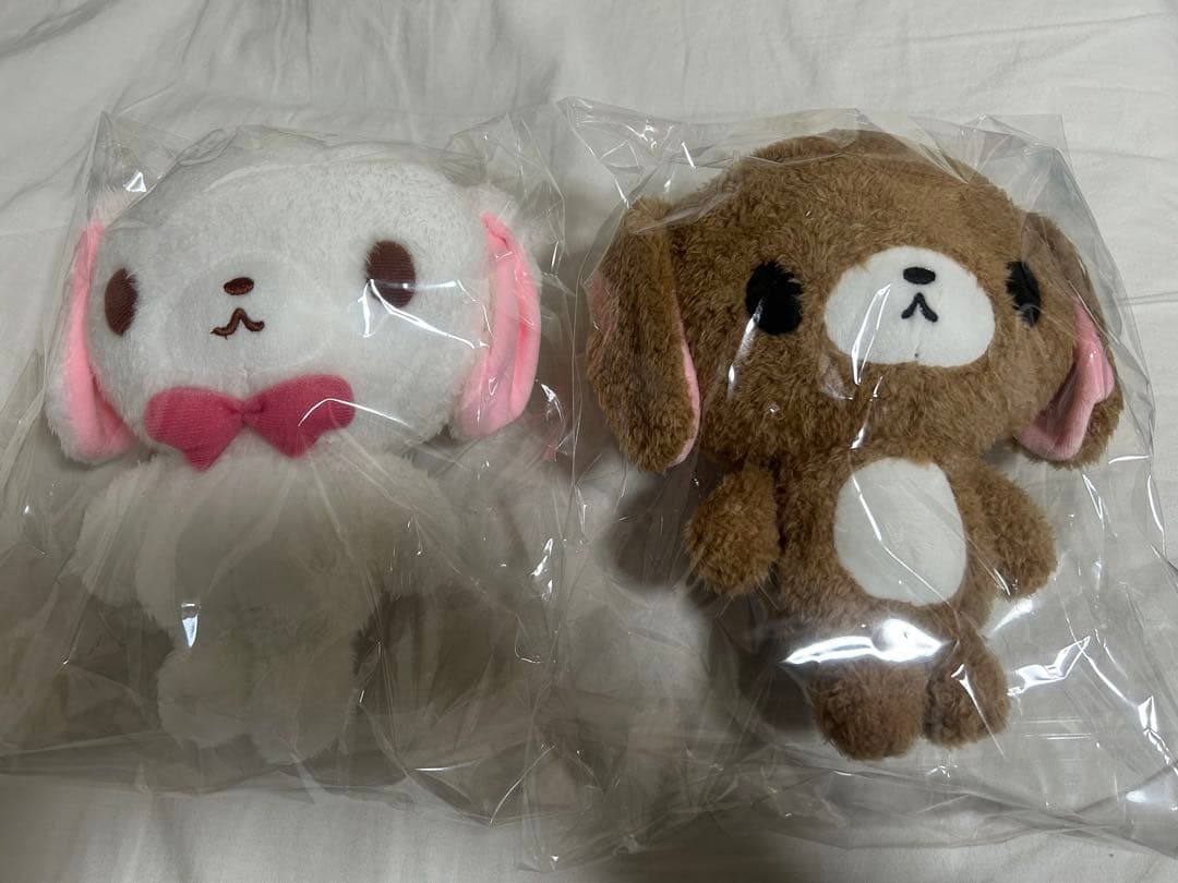 シュガーバニーズ　ぬいぐるみマスコット3つセット