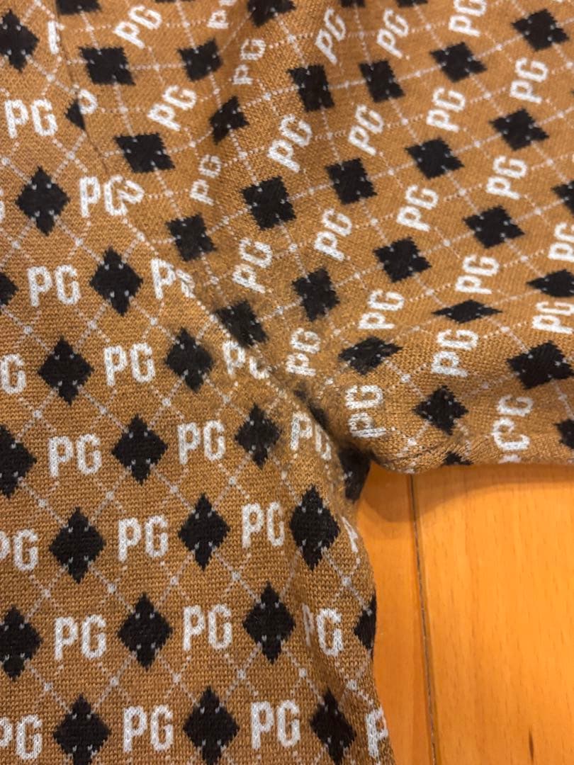 パーリーゲイツ　アーガイルチェック　セーター