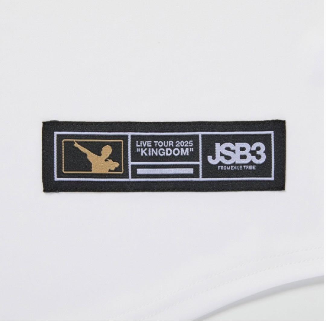 FC限定 LIVE TOUR 2025 KINGDOM ベースボールシャツ 白