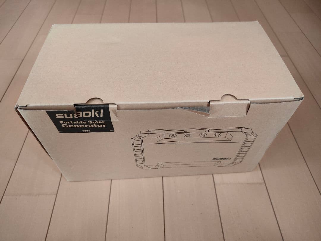 suaoki S270 ポータブルソーラー発電機