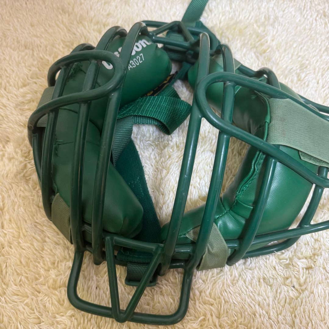 Wilson ウィルソン　硬式　審判用　マスク　 グリーンA3027