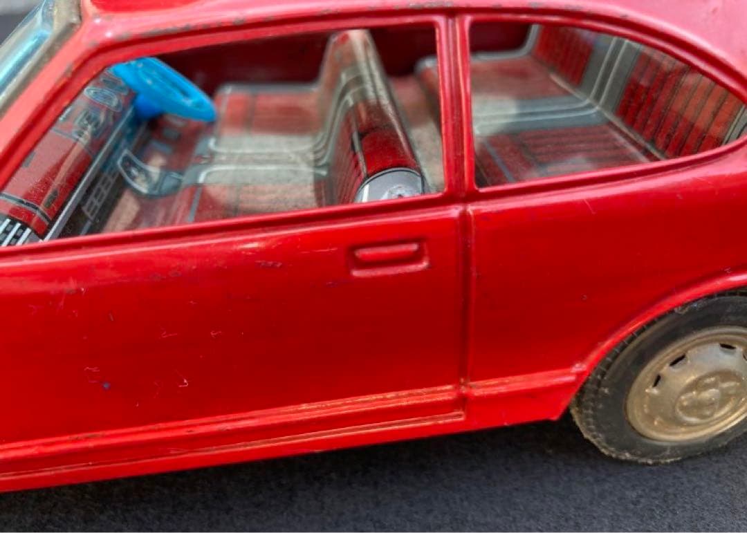 レトロ 当時物 イチコー トヨタ スプリンター ブリキ 自動車