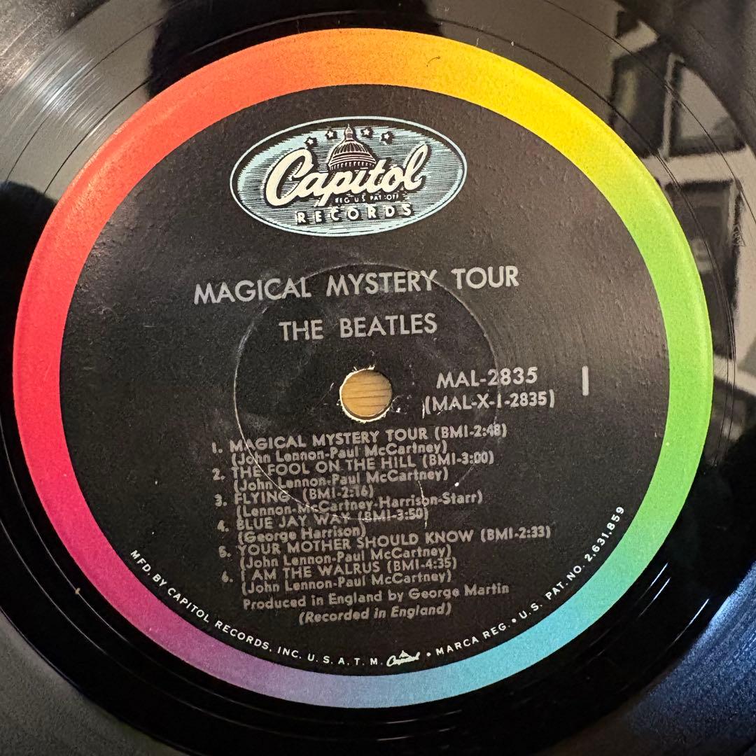 【ニアミント︎盤！】ビートルズ/マジカルミステリーツアー　USオリジ　Mono！