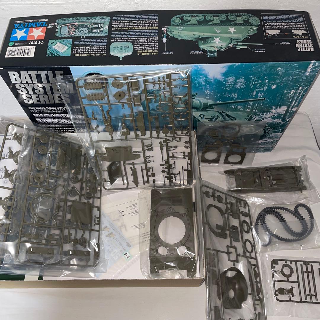 TAMIYA 1/35 RC アメリカM4A3 シャーマン戦車　2.4Hzプロポ