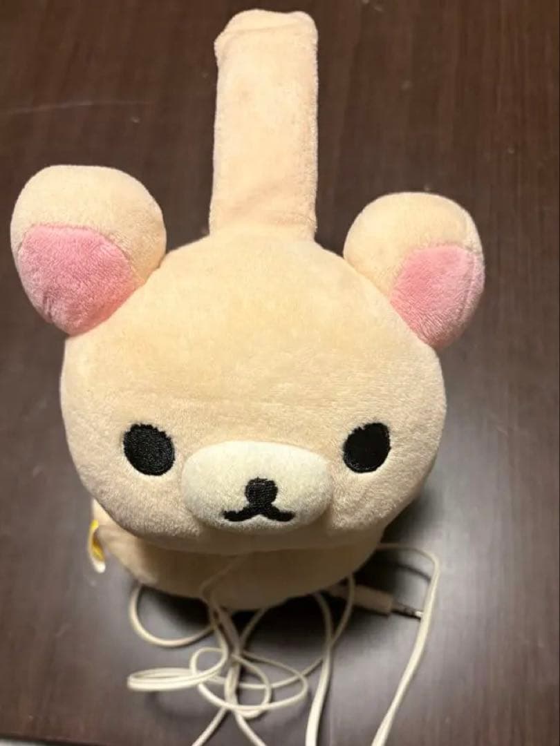 【美品】コリラックマ ぬいぐるみヘッドホン サンエックス 生産終了　激レア品