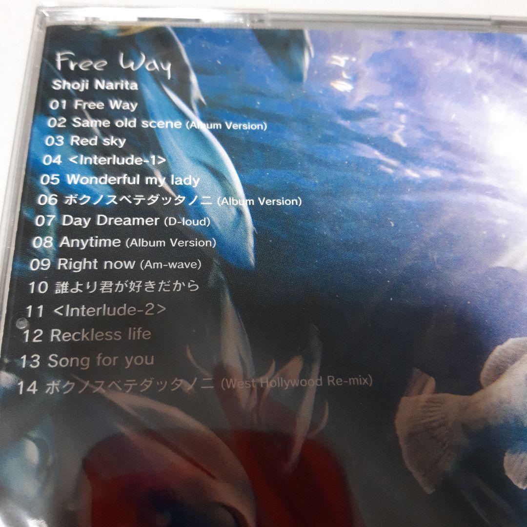 成田昭次 CD 正規品 新品未開封 free way フリーウェイ