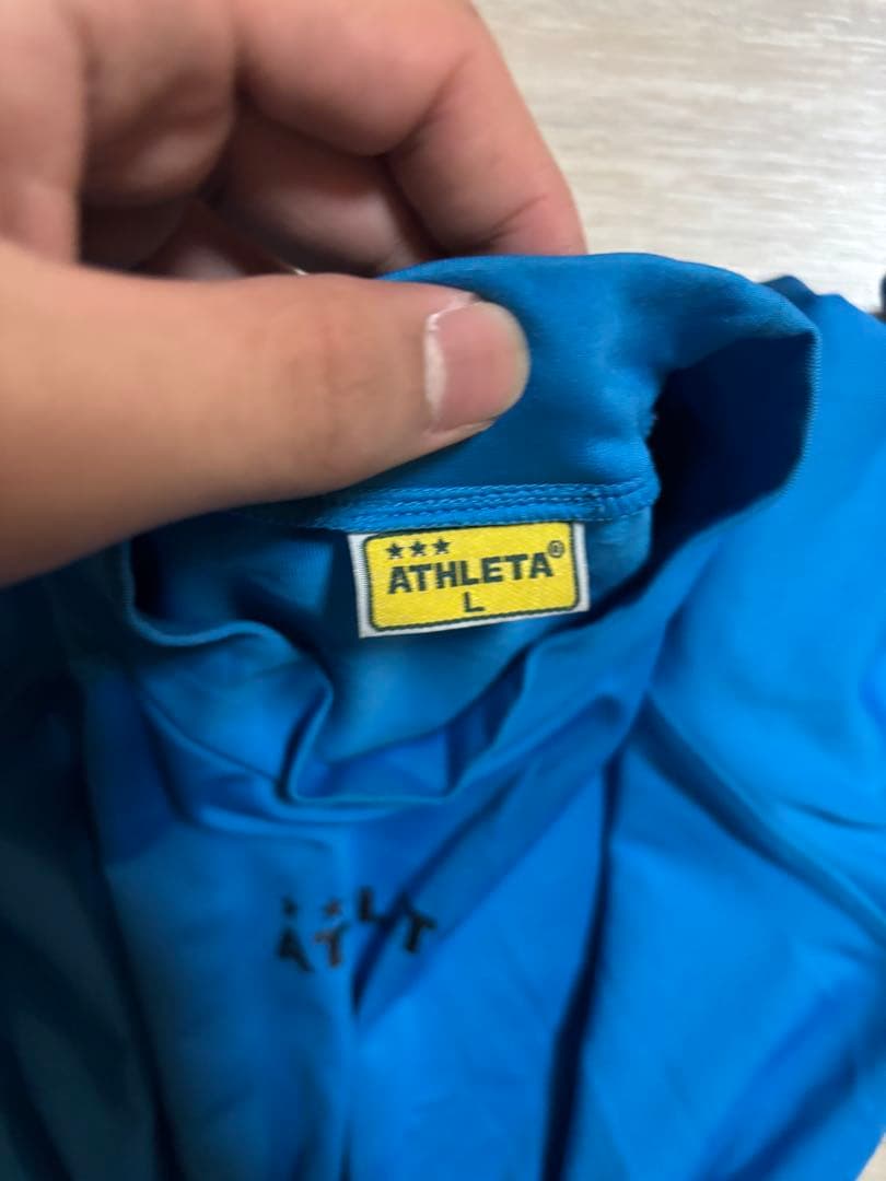 聖和学園の水色のシャツとインナーとソックス、ショーツセット