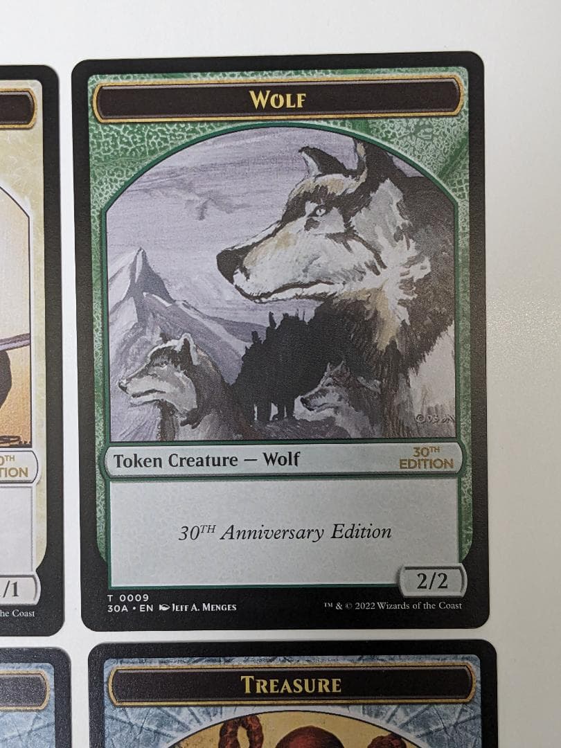 MTG 30th anniversary edition：新枠レア＆トークン