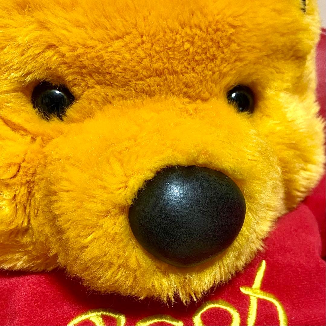 レトロ ディズニー くまのプーさん 大きな ぬいぐるみ ハンドパペット