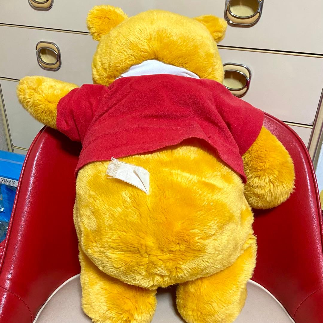 レトロ ディズニー くまのプーさん 大きな ぬいぐるみ ハンドパペット