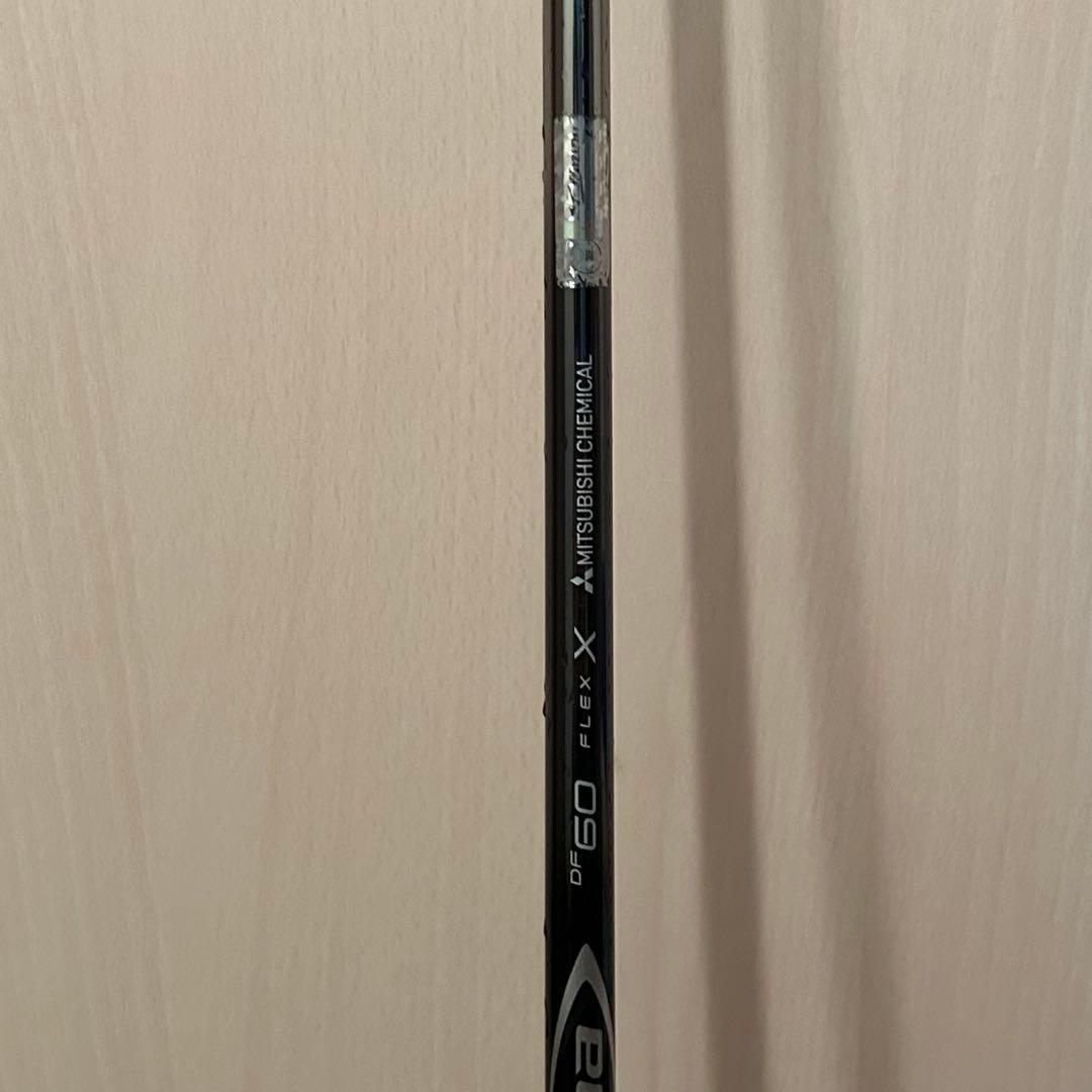 三菱ミツビシ ディアマナ DF60 Xドライバー用シャフト（ミズノスリーブ付き）