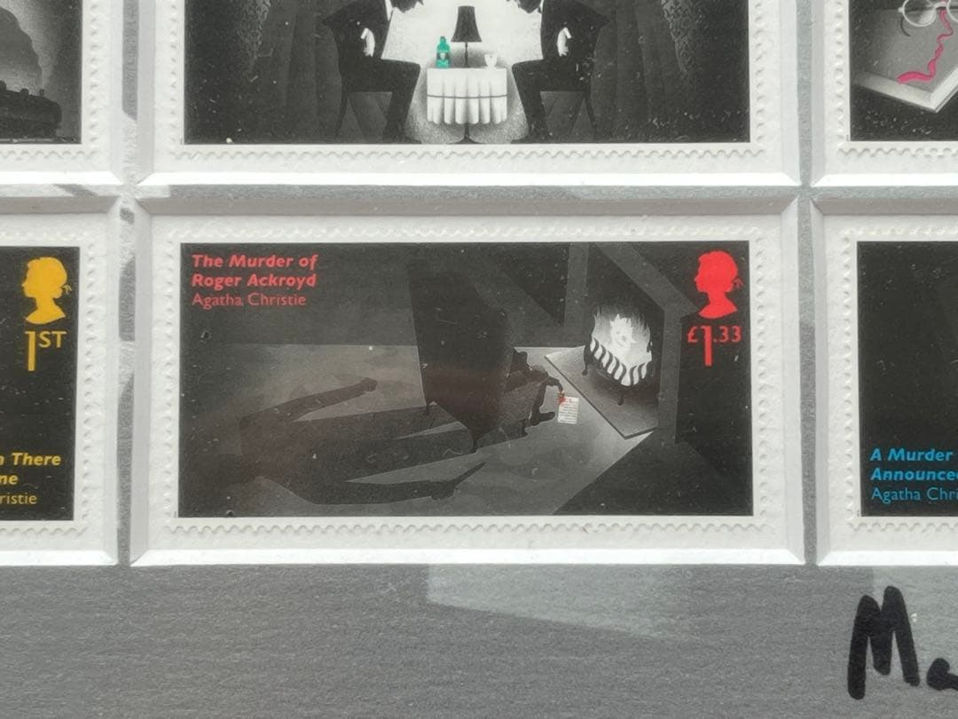 アガサ・クリスティ スタンプコレクション