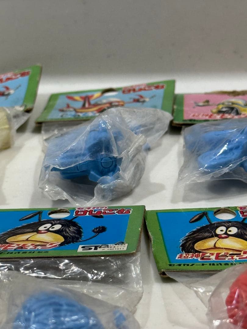 セイカ　消しゴム　超神ビビューン　レトロ　当時物　おもちゃ　石森プロ　戦隊モノ