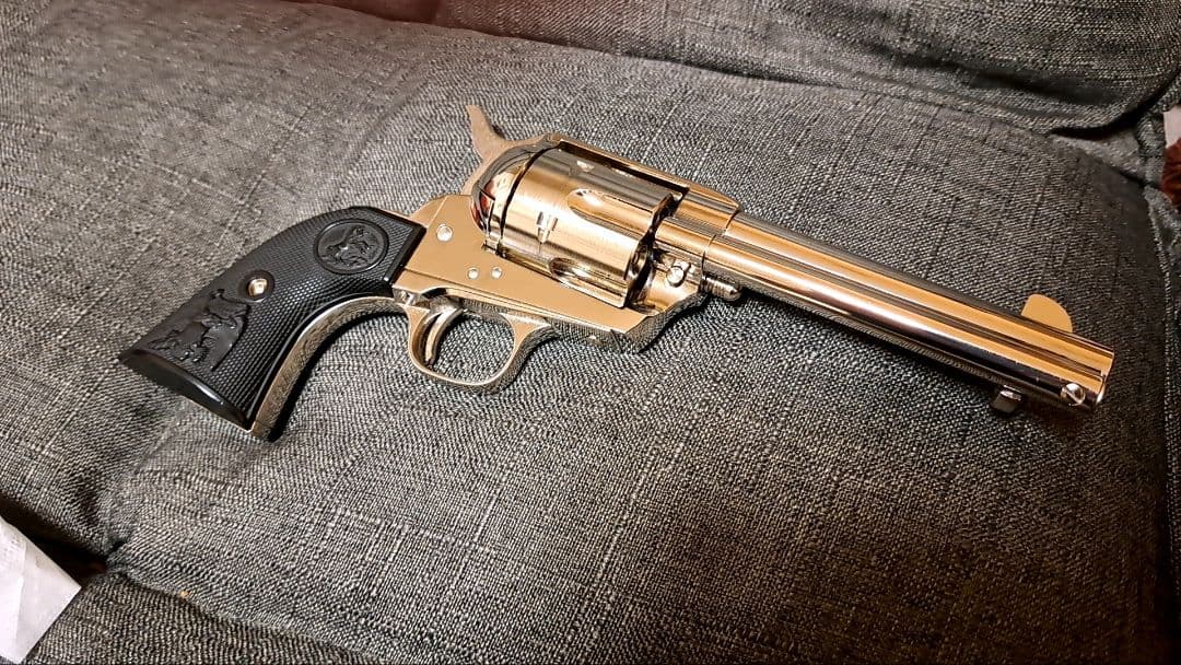 [美品] タナカ SAA ペガサス2 ニッケルフィニッシュ