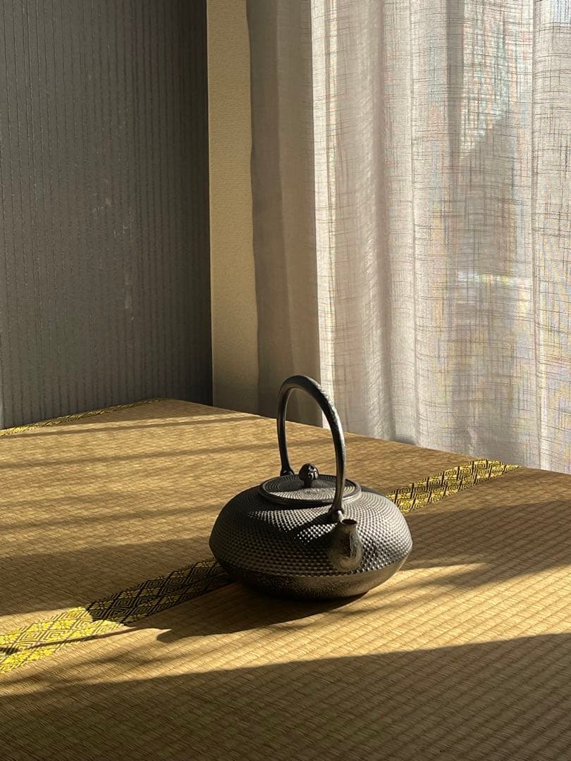 南部鉄器　鉄瓶　光寿堂　未使用　1465g