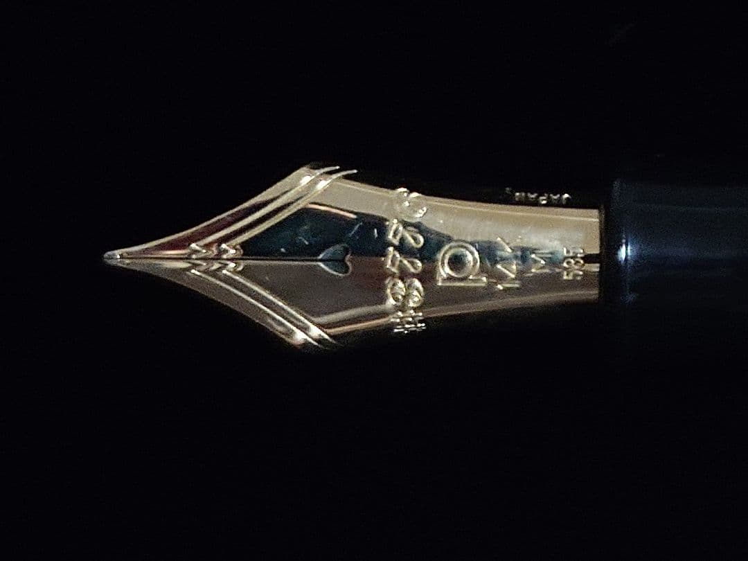 プラチナ万年筆　ブライヤー　中字　M 14k