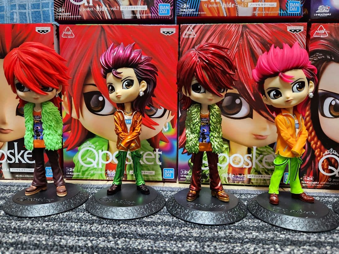 hide Qposket フィギュア 10体セット