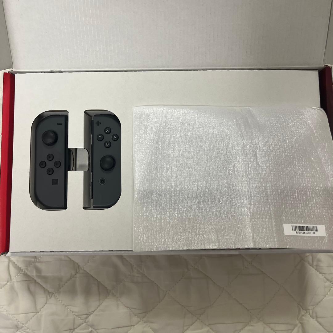 Nintendo Switch 本体 グレー ハードケース付き