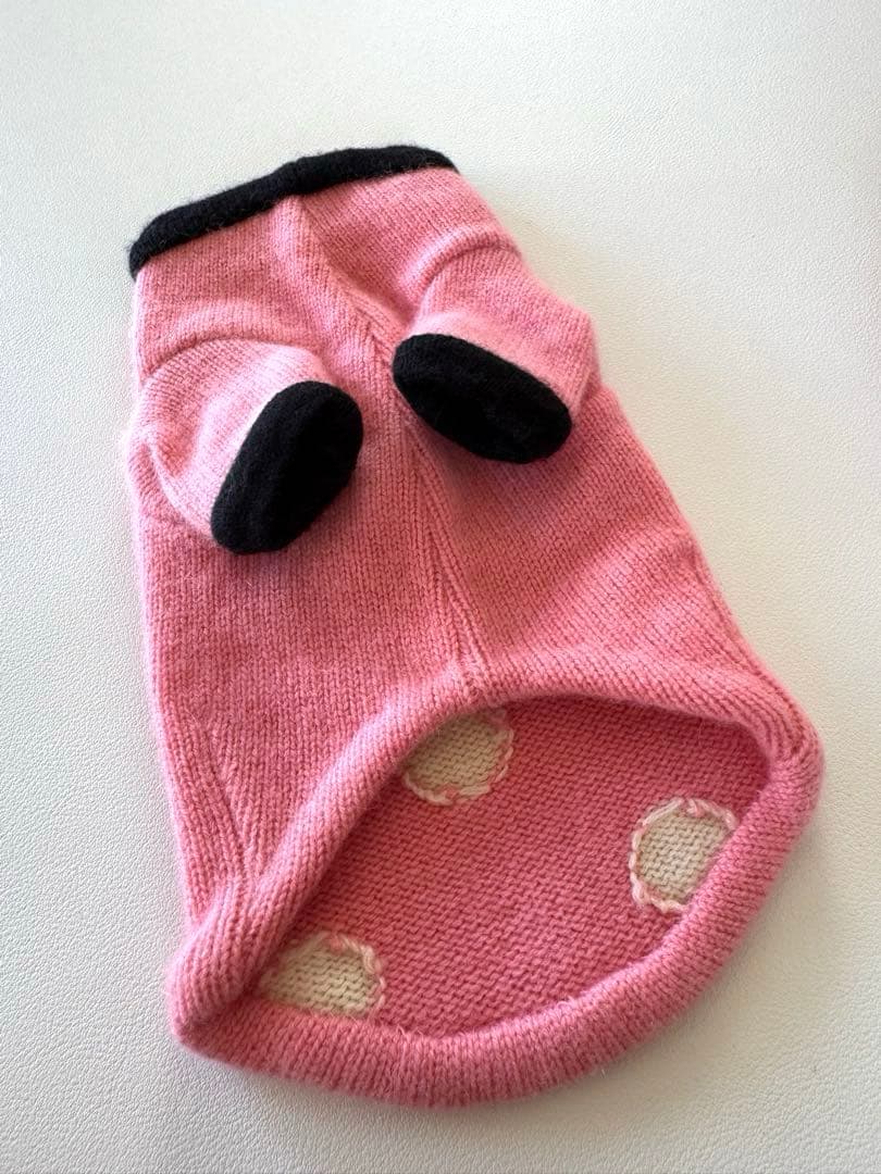 【未使用】フィフィ&ロメオ カシミヤ100% ニット＋ボレロセット ピンク XS