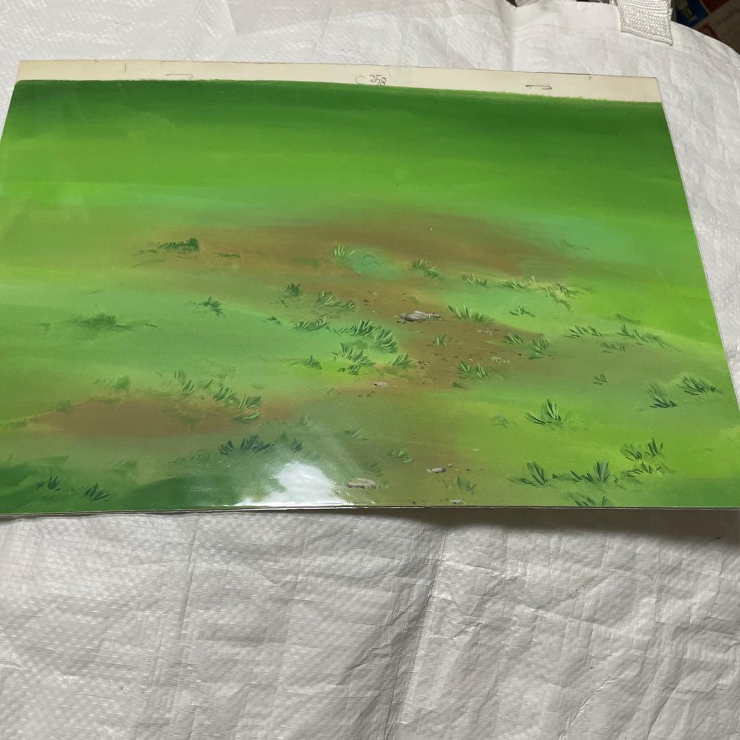 となりのトトロ セル画 直筆背景画