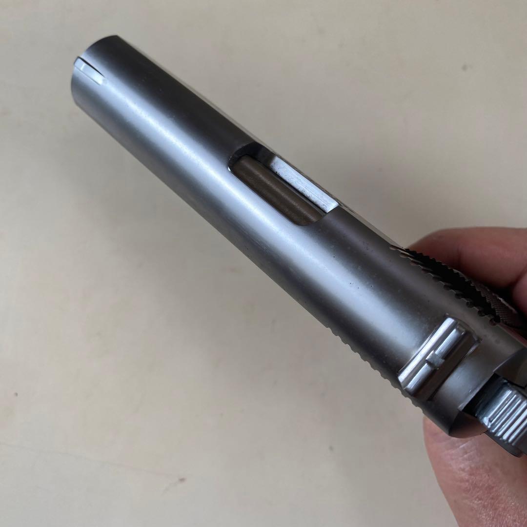 タナカワークス  コルト　380オートステンレスモデル　ブローバック　ガスガン