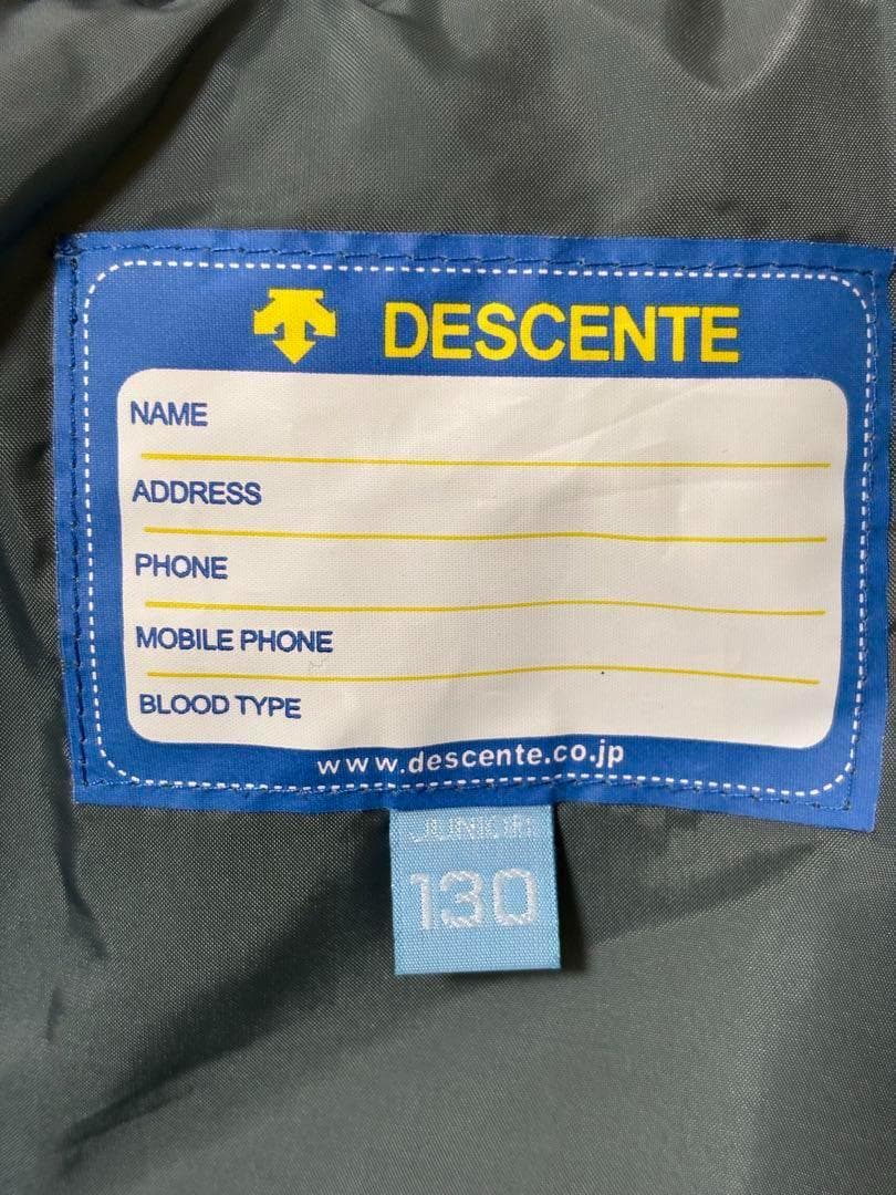 DESCENTE 130 スキーウェア　スキーウエア　子供　デサント　キッズ