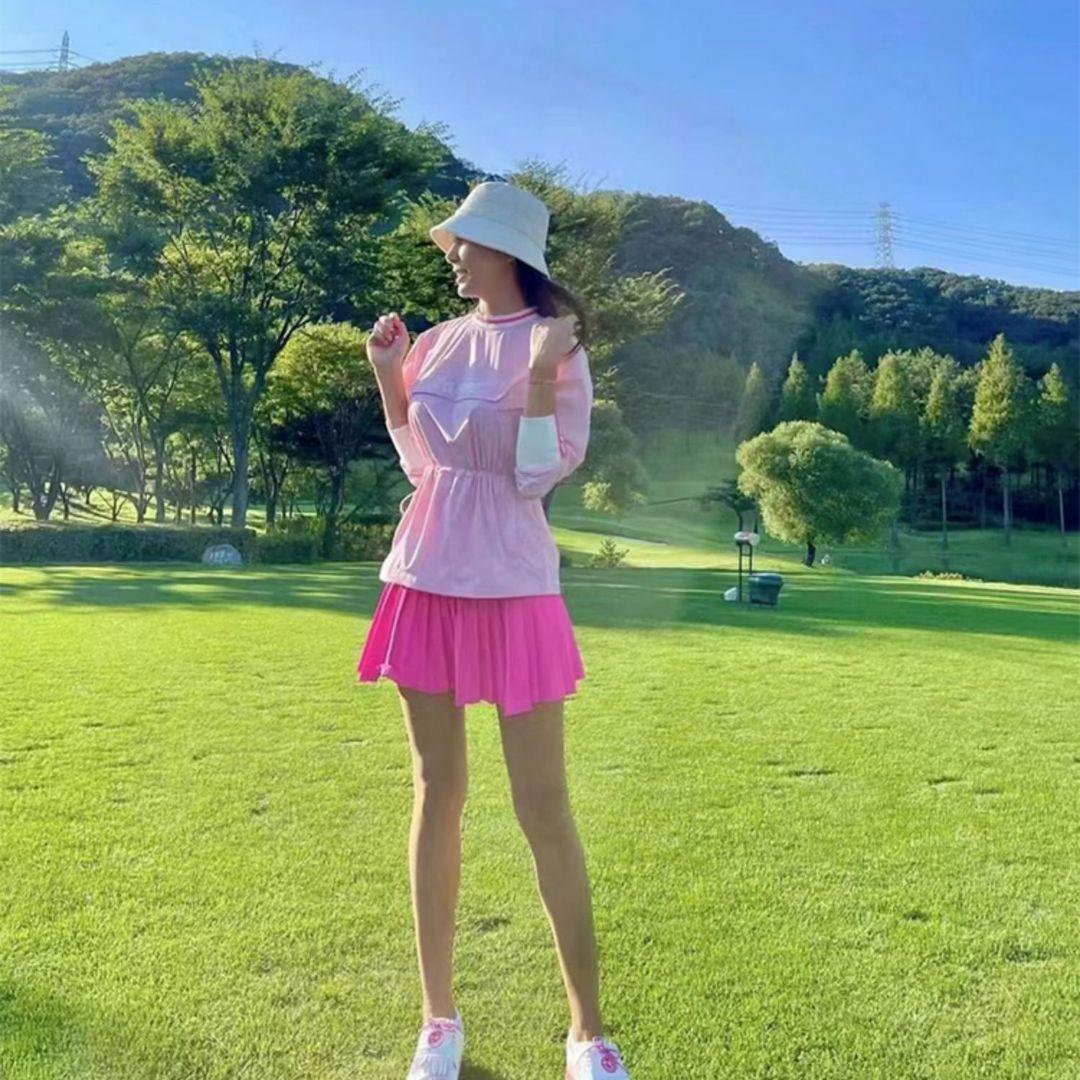 ジーフォア ゴルフウェア レディース 長袖 ウィンドブレーカー