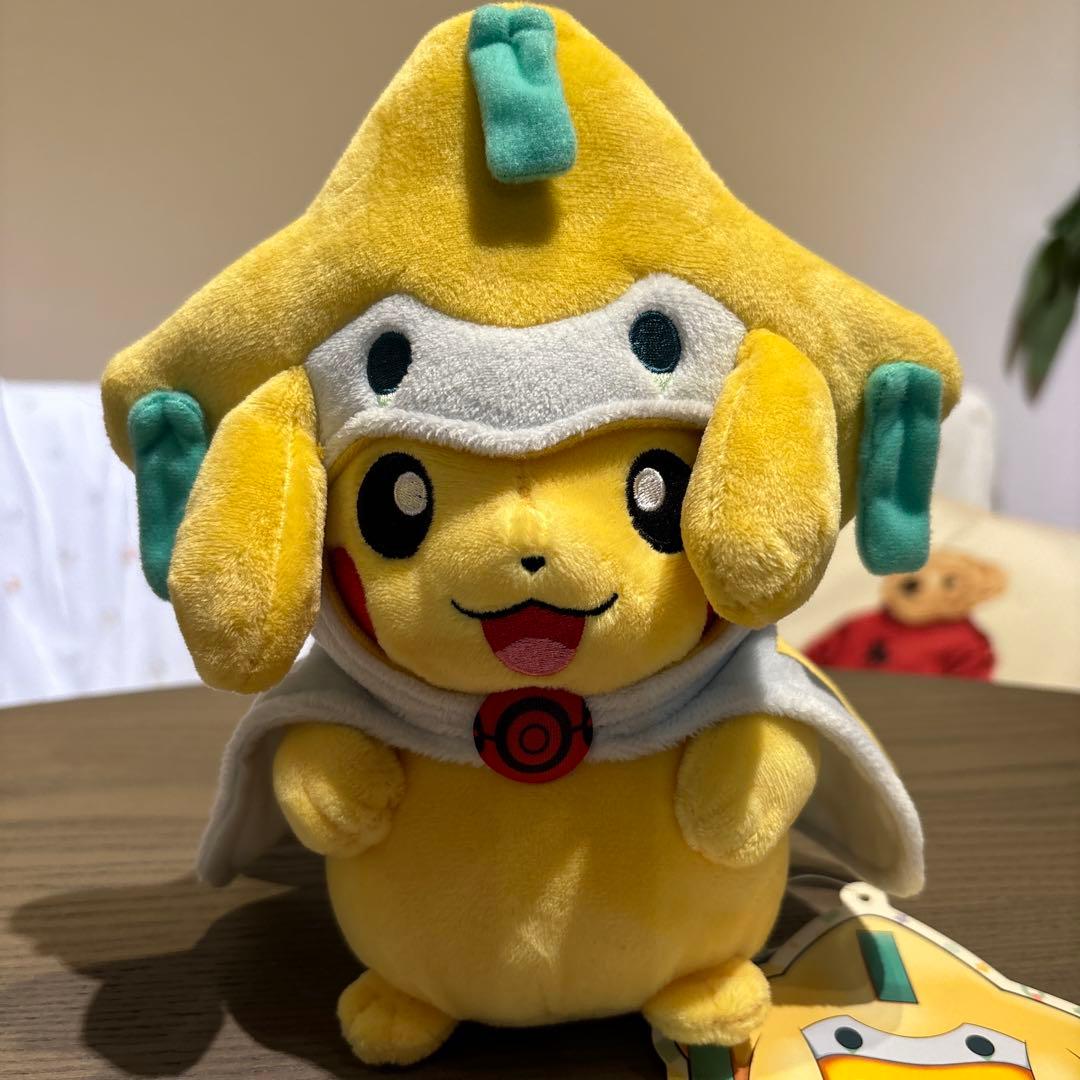 【タグ付き】限定 ピカチュウ ぬいぐるみ ポケモンセンター