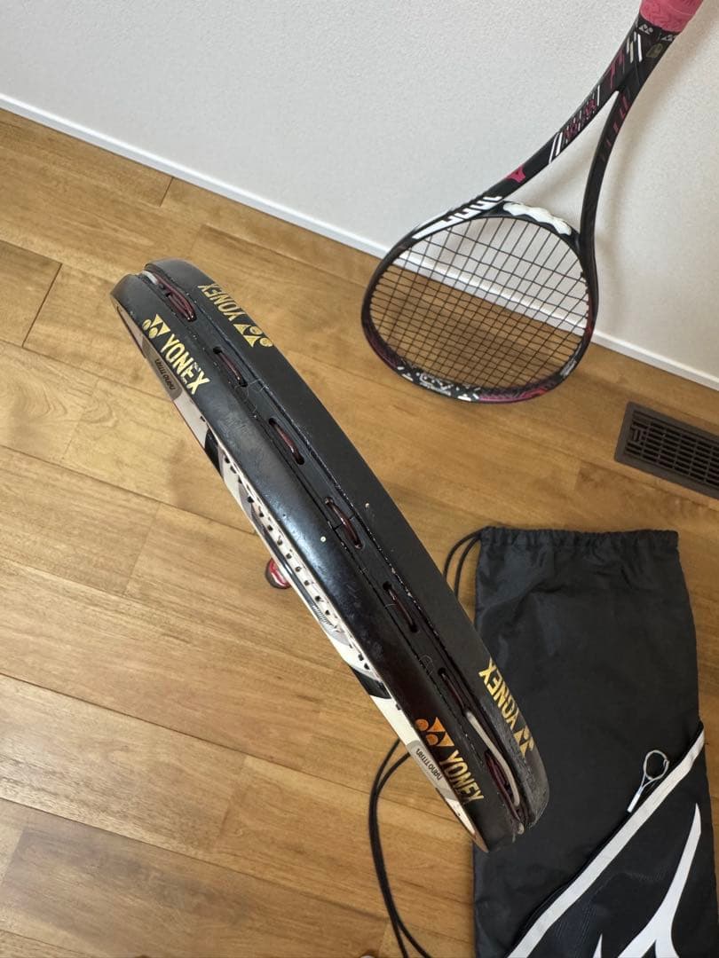軟式テニスラケット　XystZZ & boostEr DIOS 10-R