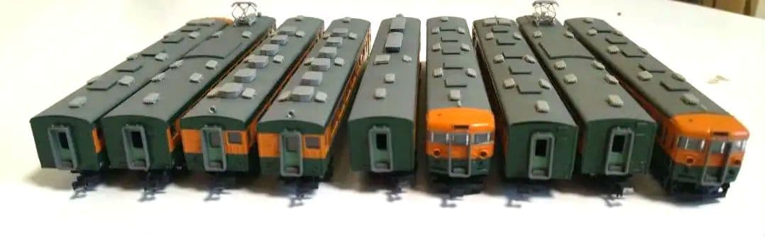 Nゲージ マイクロエース １６９系冷房準備車 急行「信州」９両セット A０９１５