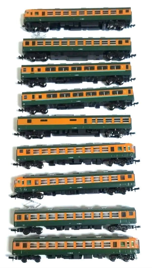 Nゲージ マイクロエース １６９系冷房準備車 急行「信州」９両セット A０９１５