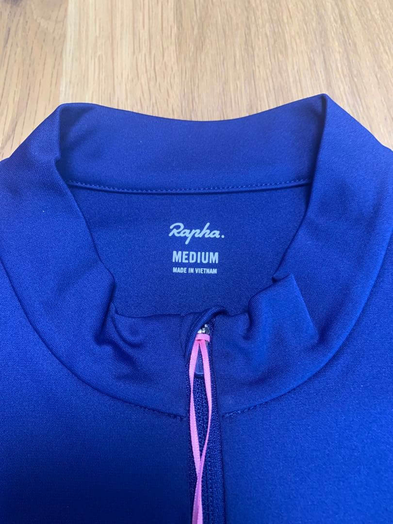 【新品】Raphaメンズコア サーマルロングスリーブ ジャージ　ネイビーMサイズ