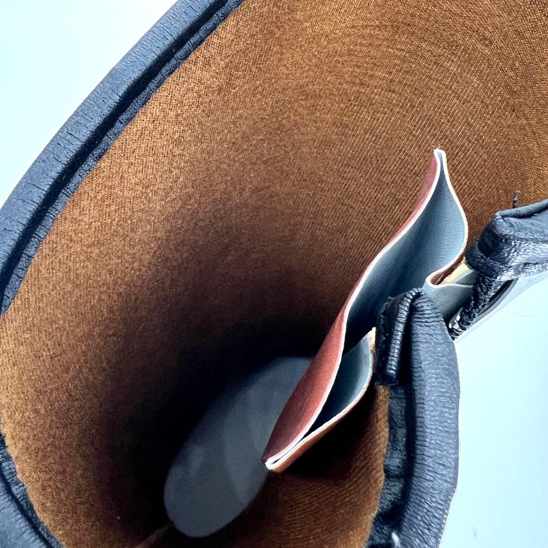 【美品】がまかつ　フェルトスパイクブーツ　グレー×ブラック Lサイズ