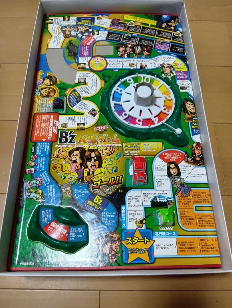 B'z 人生ゲーム 【外箱破れ有り】