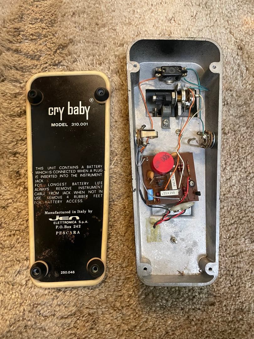 Jen Cry Baby MODEL 310.001ワウペダルエフェクター