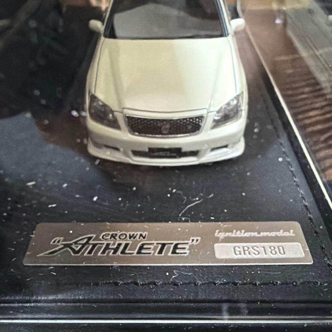 CROWN ATHLETE GRST180 ミニカー ホワイト