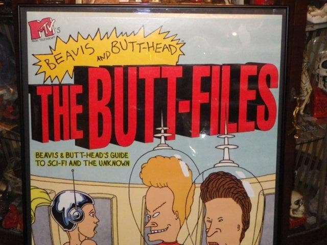 90'S★ビーバス&バットヘッド★ポスター★15★宇宙人★ビンテージ★UFO