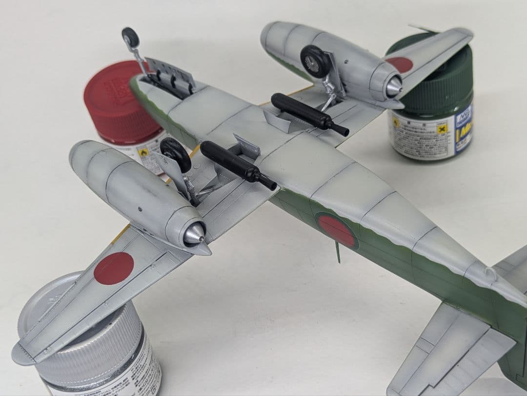 1/48 日本海軍特殊攻撃機　試製『橘花』プラモデル完成品