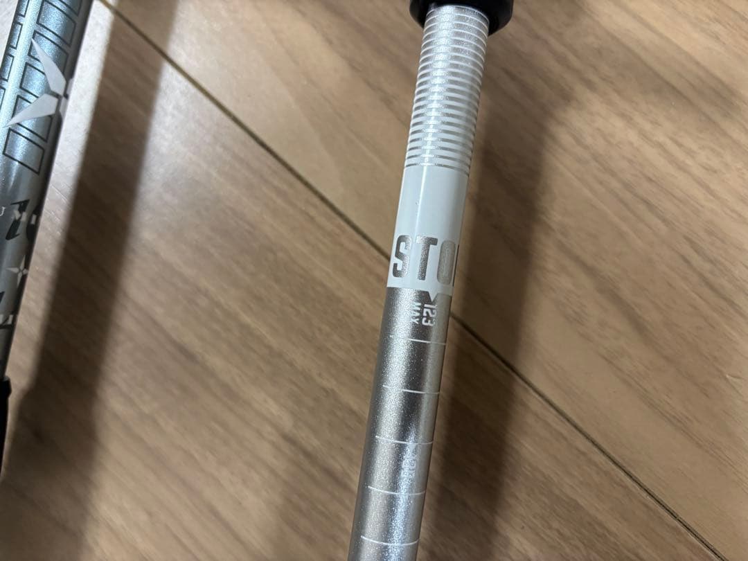 ★美品★お洒落　シナノ　スキーポール ストック 収縮ポール　調整可能