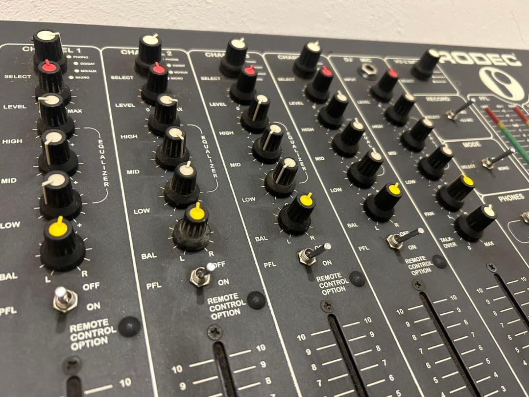 RODEC MX180 MKIII 　ミキサー DJサウンド⭐⭐⭐