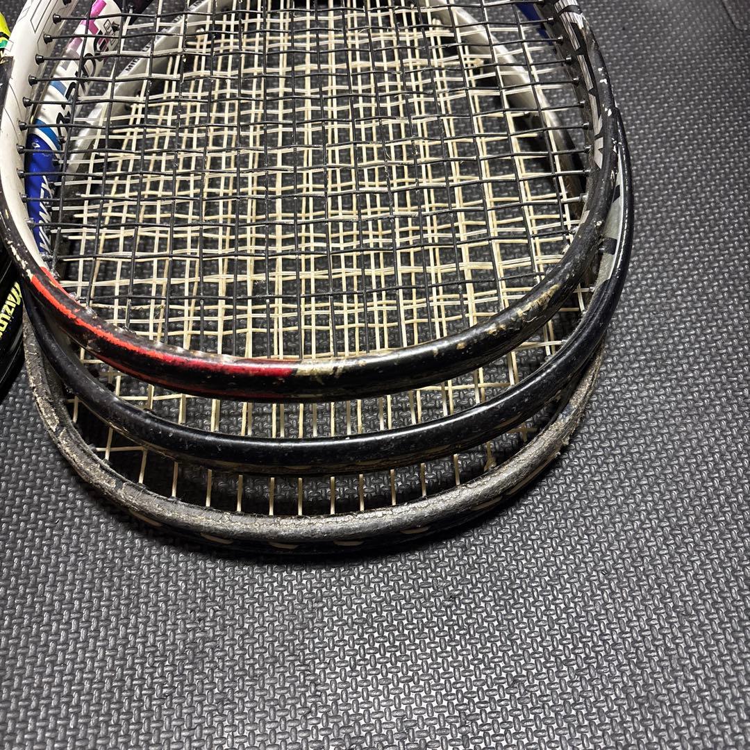 軟式テニスラケット 7本まとめ売り