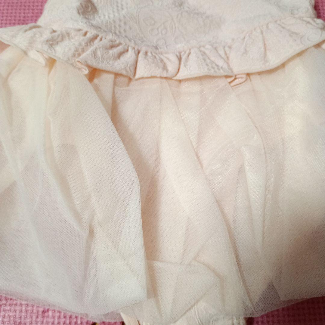 チャコット☆未使用＆タグ付き☆スカート付きレオタード 130 淡いピンク