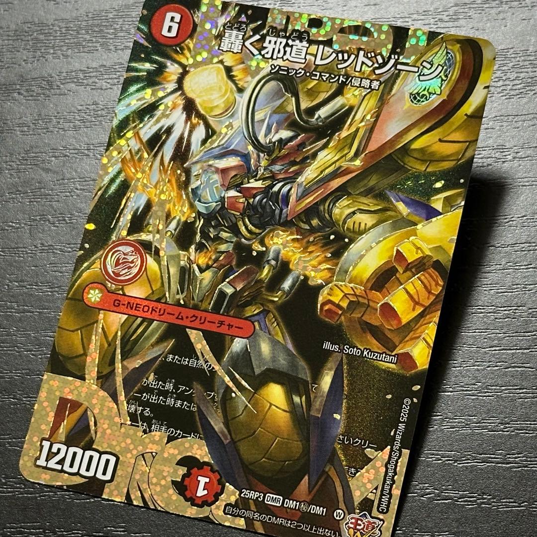 DM 轟く邪道レッドゾーン シークレット 25RP3